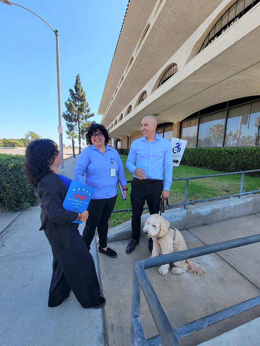 VIP Team Members, Michelle, Eric, “Honey” and Marysol excited about ramping up successful outcomes for DMC’s VIP Program