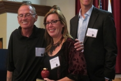 Apple2015 Ed Roberts Awardee, Kyle J with Lani and Kyle M