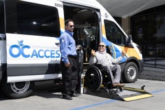 OCTA-Photo-Shoot-8-DMC-Past-Board-VP-on-the-OC-ACCESS-Lift-continuing-conversation-with-the-driver