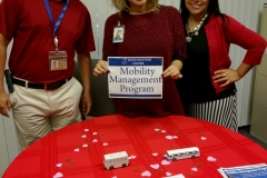 DMC Mobility Management Staff at their resource table