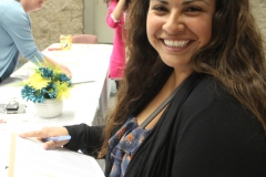 CSUF Volunteer at Registration Desk