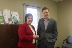 Director Margeson and Legislative aid