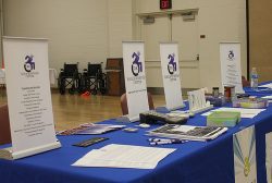 Services Picture of DMC resource table at an event