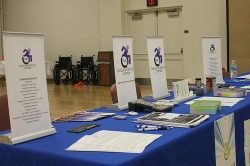 Services Picture of DMC resource table at an event