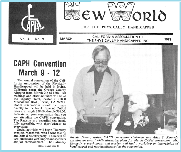 Pictured Allan Kennedy and Brenda Premo working on the CAPH Conference to prepare for DMC’s inaugural presence as a non-profit 