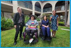 Pictured L-R: Harm Tarrant, Nelly Gomez, Christine Ngyuen and Danyelle Cerillo – Volunteer Success Stories-turned-DMC Employees.