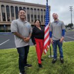 Pictured: Left, Army Veteran and DMC HR Administrator, Michael Susi; Middle, DMC Veterans Independence Program Advisor, Marysol A. Cuadrado and Right, DMC Community Living Advocate, Fernando Olivarez