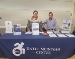Pictured ILS Instructor Anita Oseguera Becerra and PAS Recruitment Specialist Kevin Dinh at 2025 Resource Fair