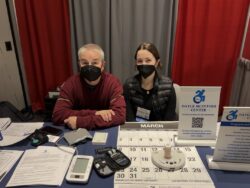 Pictured DMC’s Paul Brennan Lead IL Advocate and BreeAnna Adner, Systems Change Advocate at 2025 CSUN Conference.
