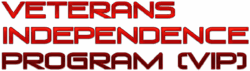 Veterans Independence Program VIP in red text