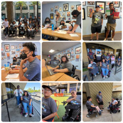Youth Summer Academy collage featuring multiple youth group photos of all participants with DMC Youth Connect